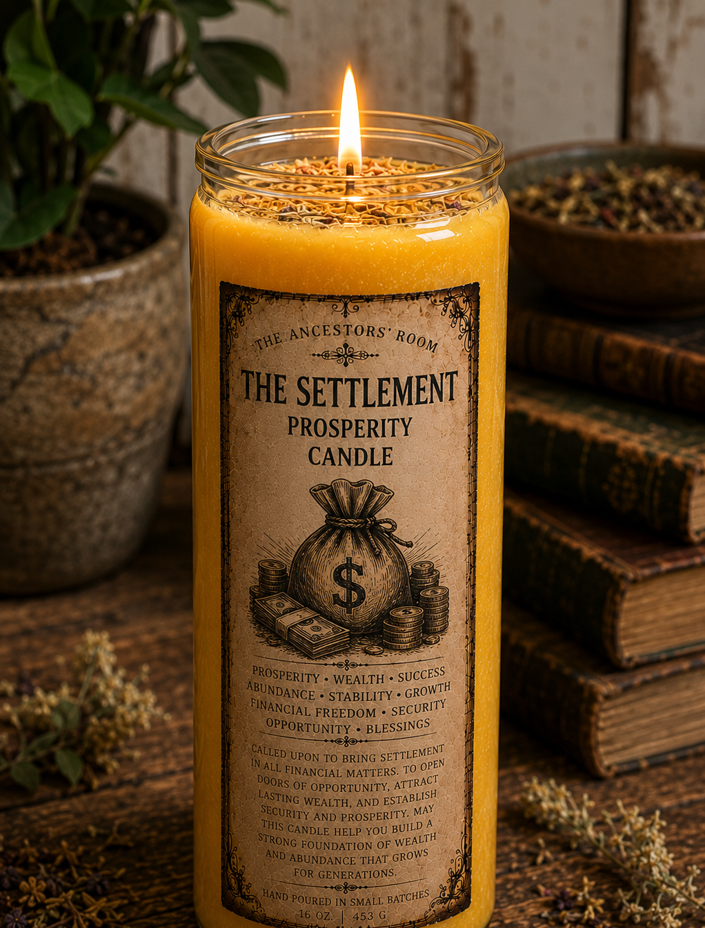 The Settlement Prosperity Candle