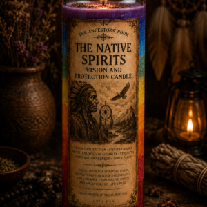 The Native Spirits Vision & Protection Candle
