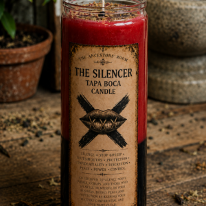 The Silencer Tapa Boca Candle